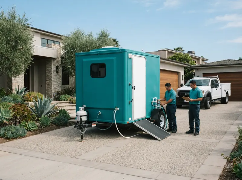 Portable Shower Trailers in Malibu, CA